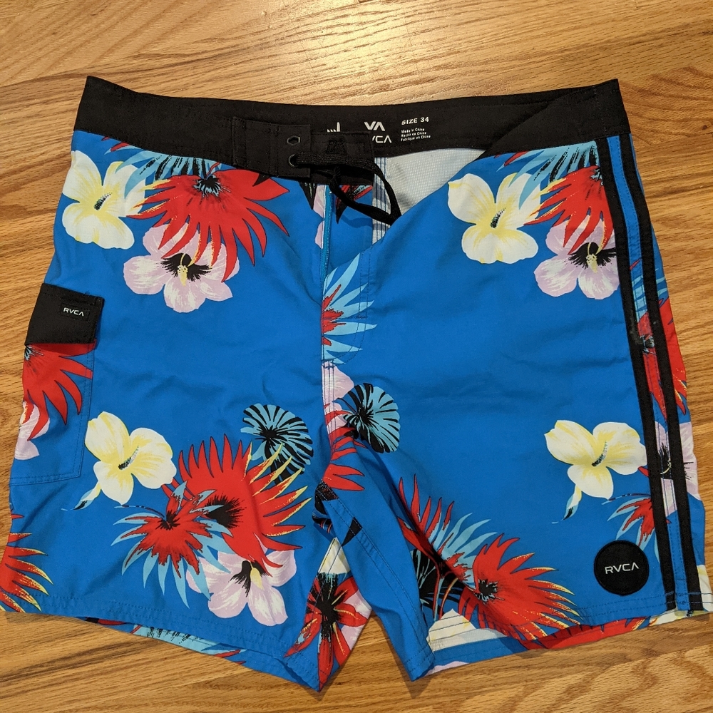 RVCA Hawaiian Board Shorts